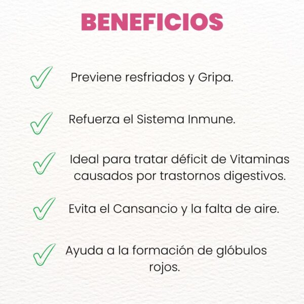 Multivitaminico MULTIVIT fortalece y protege tu sistema inmunológico. - Imagen 2