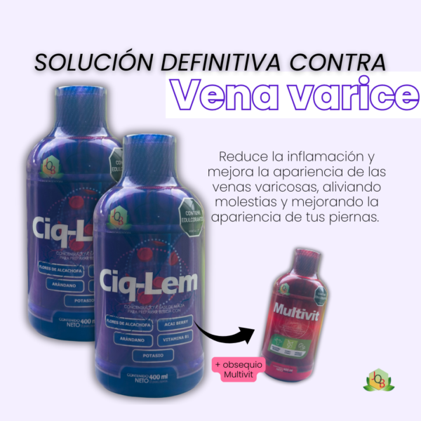 Ciq-lem lleva2 + Obsequio (multivitaminico).