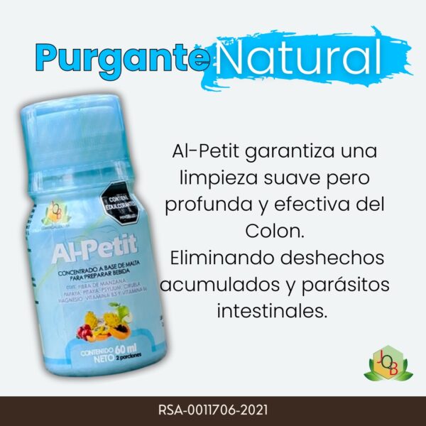 Al-Petit Purgante natural adulto/niño.